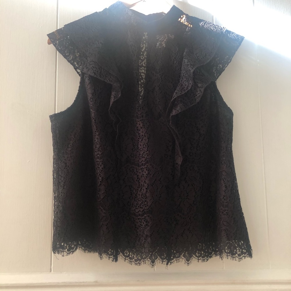 H&M Ruffles Lace Top